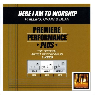 Here I Am To Worship (Performance Tracks)