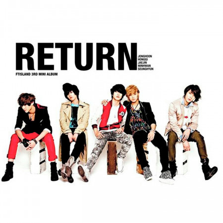 RETURN 最新韓語迷你專輯 專輯封面