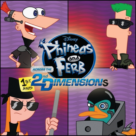 Phineas and Ferb: Across the 1st and 2nd Dimensions 專輯封面