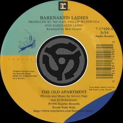 The Old Apartment [Radio Remix] / Lovers In A Dangerous Time [Non Album Version] [Digital 45]