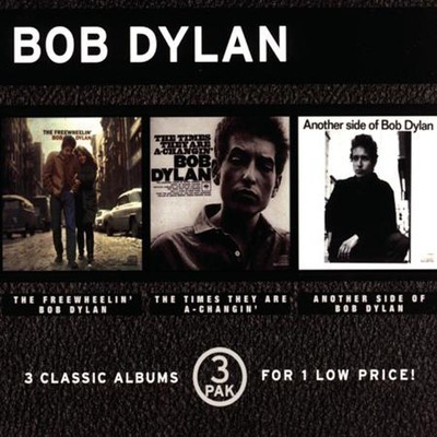 3 Pak (The Free Wheelin' Bob Dylan/ The Times They Are A-Changin'/ Another Side Of Bob Dylan)