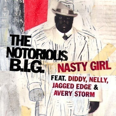 Nasty Girl (Featuring Jagged Edge, Nelly & Diddy) (European & Australian Slimline) 專輯封面