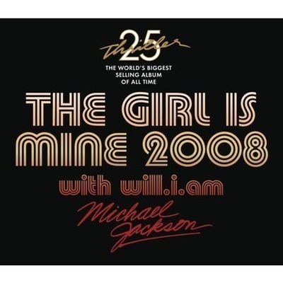 The Girl Is Mine 2008 with will.i.am 專輯封面