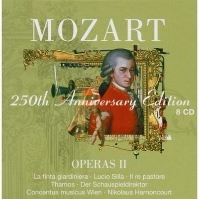 Mozart : Operas Vol.2 [La finta giardiniera, Lucio Silla, Il re pastore, Thamos, Der Schauspieldirektor]