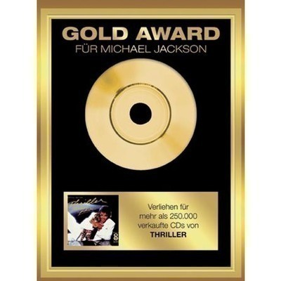 Gold Award: Thriller 專輯封面