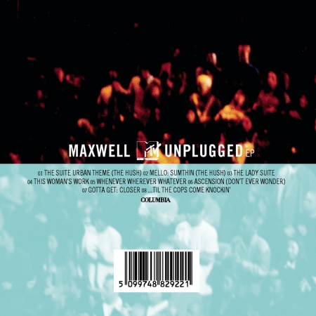 MAXWELL MTV UNPLUGGED 專輯封面