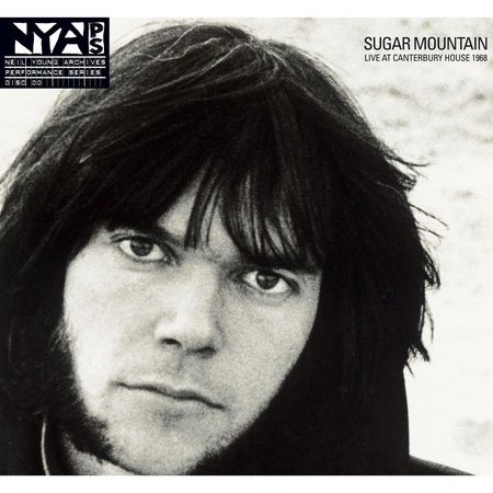 Sugar Mountain - Live At Canterbury House 1968 1968年密西根坎特伯里現場演唱 專輯封面