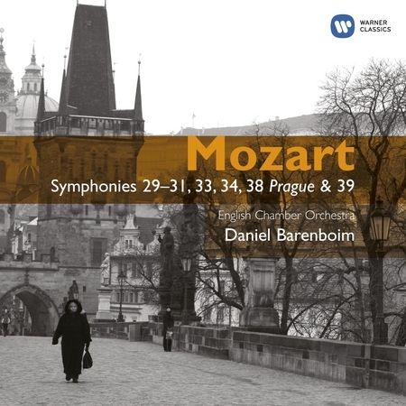 Mozart: Symphonies 29,31,33,34,38,39 專輯封面