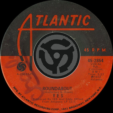 Roundabout [Single Edit] / Long Distance Runaround [Digital 45] (w/ PDF)