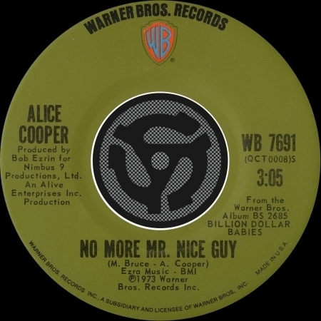 No More Mr. Nice Guy / Raped & Freezin' [Digital 45]