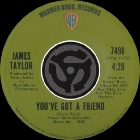 You've Got A Friend / You Can Close Your Eyes [Digital 45]