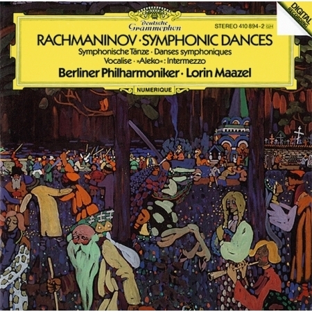 Rachmaninoff: Symphonic Dances, Op.45; Intermezzo "Aleko"; Vocalise, Op.34 專輯封面