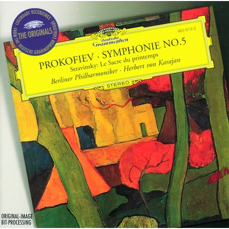 Prokofiev: Symphony No.5 / Stravinksy: Le Sacre du printemps 專輯封面