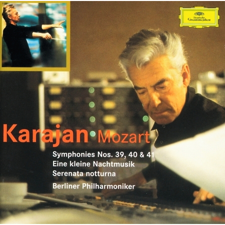 Mozart: Symphonies Nos.39, 40 & 41; Eine kleine Nachtmusik; Serenata notturna 專輯封面