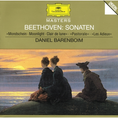 Beethoven: Piano Sonatas No.13 In E Flat Major, Op. 27 No.1; No.14 In C sharp Minor "Moonlight", Op.27 No. 2; No.15 In D Major "Pastoral", Op. 28; No.26 In E Flat Major, Op. 81a "Les Adieux" 專輯封面