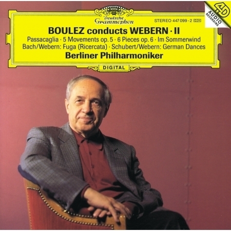 Boulez conducts Webern II 專輯封面