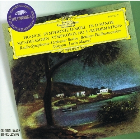 Franck: Symphony in D minor / Mendelssohn: Symphony No.5 專輯封面