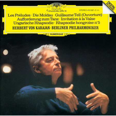 Smetana: The Moldau / Liszt: Les Préludes; Hungarian Rhapsody No.5 / Weber: Invitation to the Dance / Rossini: "William Tell" Overture 專輯封面