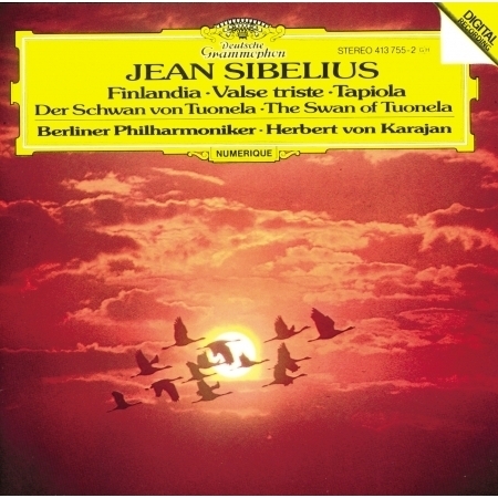 Sibelius: Finlandia; Valse triste; Tapiola; The Swan of Tuonela 專輯封面