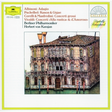 Albinoni: Adagio / Corelli: Christmas Concerto / Vivaldi: L'amoroso 專輯封面