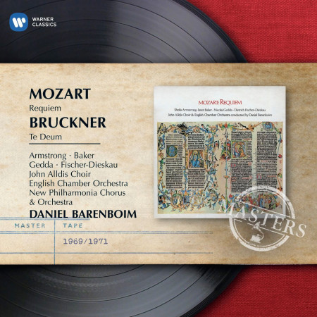 Mozart: Requiem; Bruckner: Te Deum 專輯封面