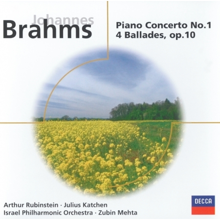 Brahms: Piano Concerto No.1 in D minor/4 Ballades, Op.10