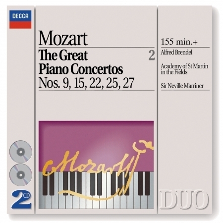 Mozart: The Great Piano Concertos Nos. 9, 15, 22, 25 & 27