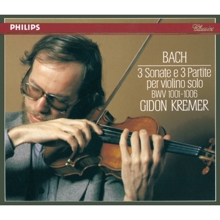 Bach, J.S.: 3 Sonatas & Partitas for Solo Violin
