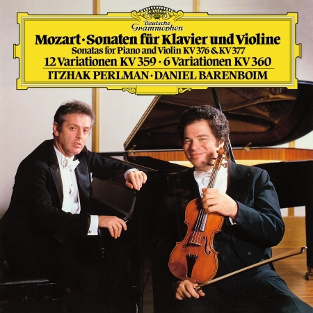 Mozart: Sonatas For Piano And Violin, K.376 & K.377; Variations K.359 & K.360 專輯封面