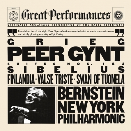 Grieg: Peer Gynt Suite No. 1 & No. 2 & Sibelius: Finlandia & Valse Triste & The Swan of Tuonela