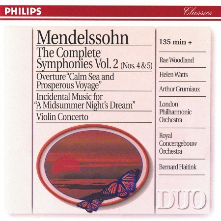 Mendelssohn: A Midsummer Night's Dream, Op.61 Incidental Music - No.3 Song with Chorus: "Bunte Schlangen, zweigezüngt"