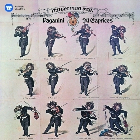 帕爾曼經典之聲3─帕格尼尼：廿四首隨想曲 Paganini: 24 Caprices