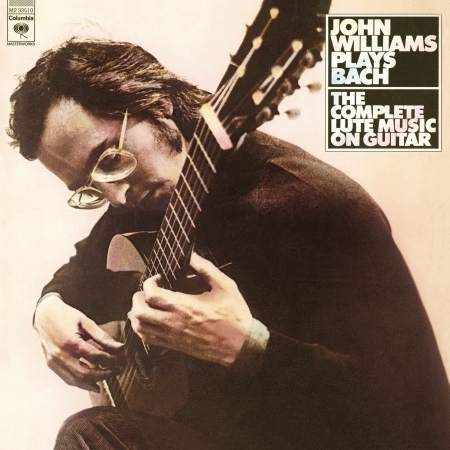 John Williams Plays Bach: The Complete Lute Music on Guitar 專輯封面
