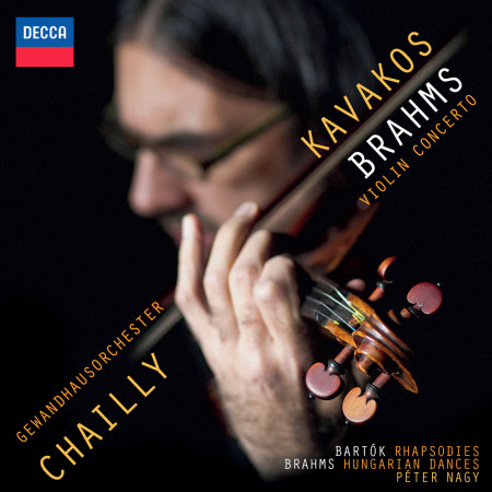 Brahms: Violin Concerto; Hungarian Dances;  Bartók: Rhapsodies 專輯封面