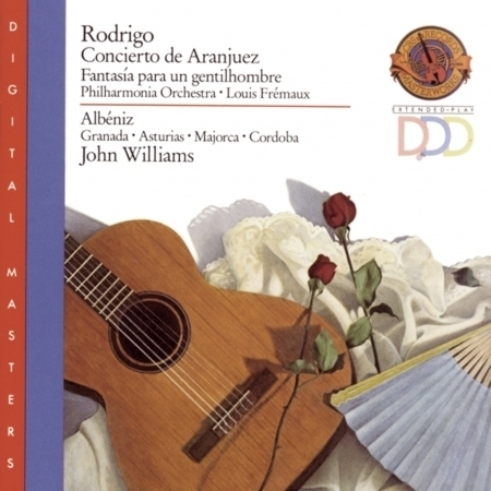 Rodrigo: Concierto de Aranjuez, Fantasia; Albeniz: Various 專輯封面