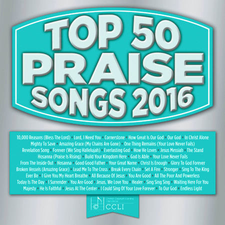 Top 50 Praise Songs 2016