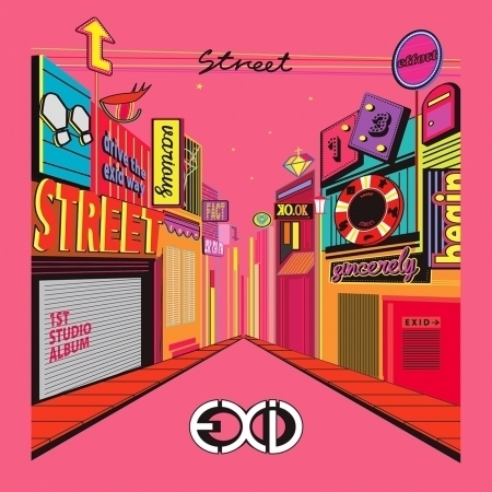 首張正規專輯STREET 專輯封面