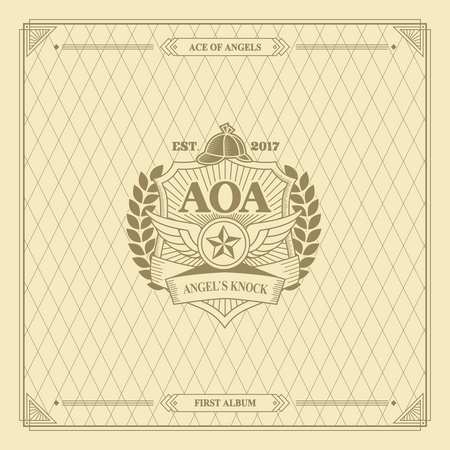AOA首張正規專輯 ANGEL’S KNOCK 專輯封面