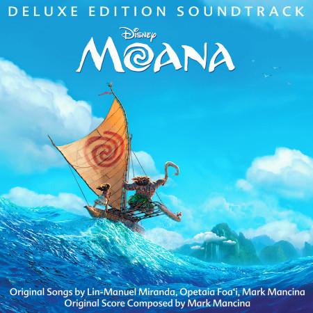 海洋奇緣電影原聲帶 Moana (Original Motion Picture Soundtrack/Deluxe Edition) 專輯封面