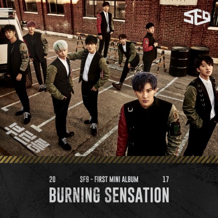 SF9首張迷你專輯Burning Sensation 專輯封面