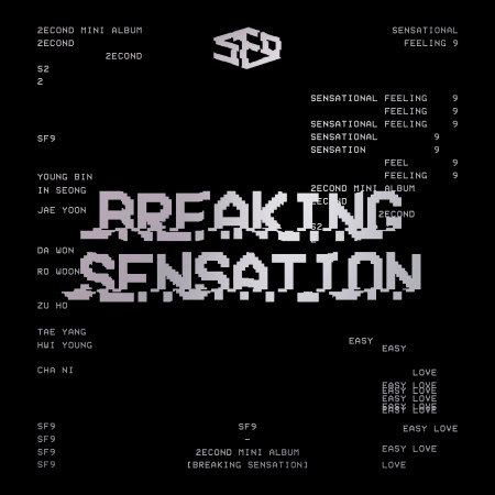 第二張迷你專輯 [Breaking Sensation] 專輯封面