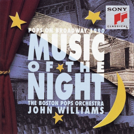 Music of the Night: Pops on Broadway 1990 專輯封面