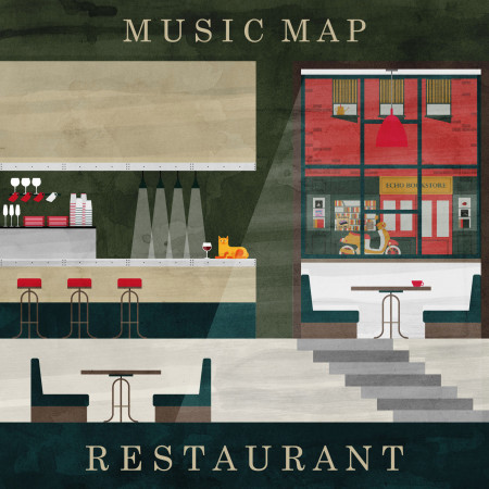 西餐廳．音樂地圖 MUSIC MAP OF RESTAURANT