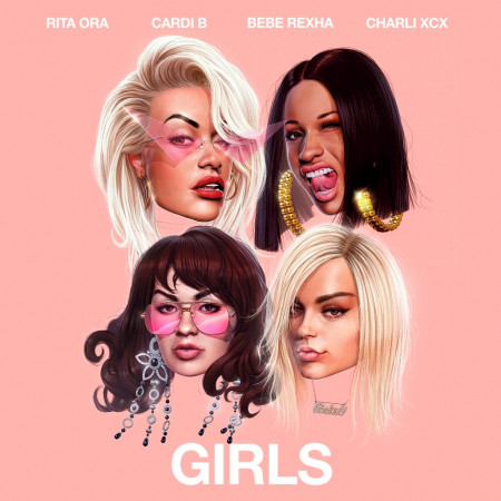 Girls (feat. Cardi B, Bebe Rexha & Charli XCX) 專輯封面