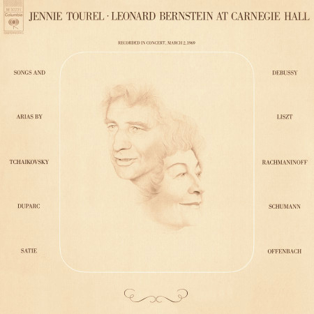 Jennie Tourel & Leonard Bernstein at Carnegie Hall