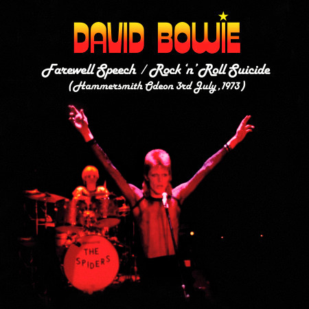Farewell Speech/Rock 'n' Roll Suicide (Ziggy Stardust The Motion Picture Live Version) 專輯封面