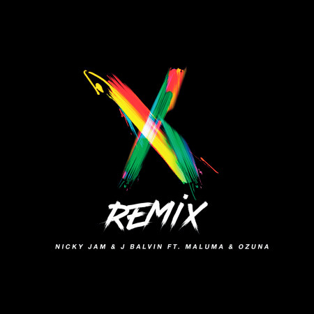 X (feat. Maluma & Ozuna) [Remix] 專輯封面