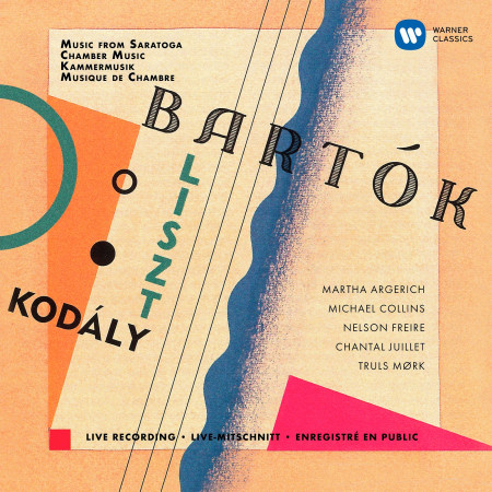 Contrasts for Violin, Clarinet and Piano, Sz. 111: II. Pihenő. Lento - Movendo (Live at Saratoga Performing Arts Centre, 1998)