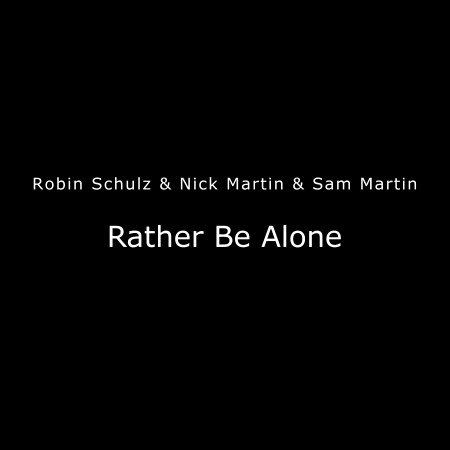 Rather Be Alone 專輯封面