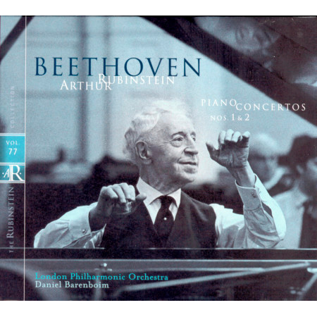 Rubinstein Collection, Vol. 77: Beethoven: Piano Concertos Nos. 1 and 2